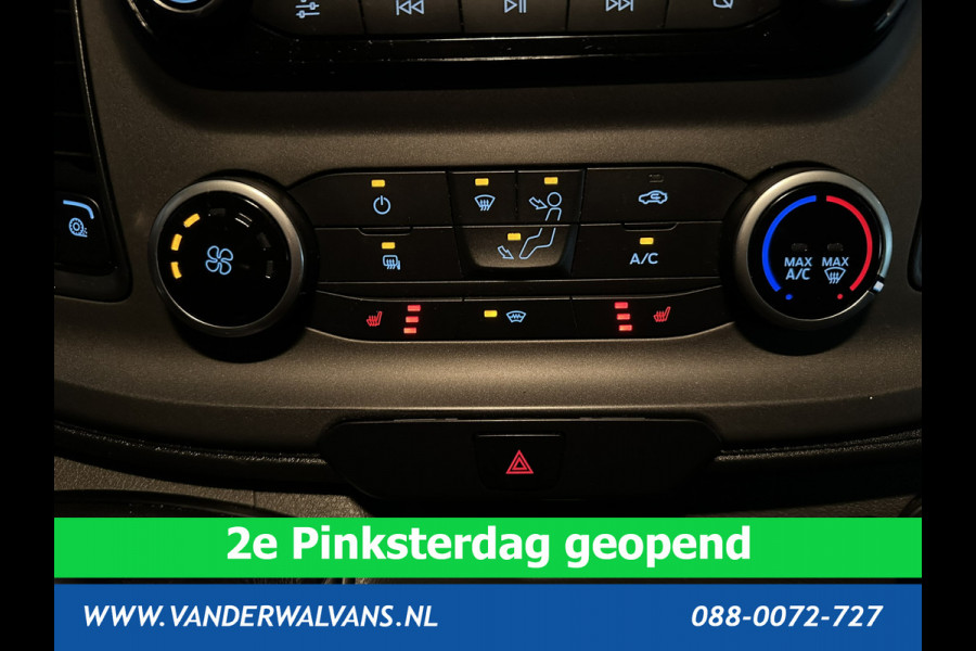 Ford Transit 2.0 TDCI 131pk L3H2 Euro6 Airco | Camera | Navigatie | Apple Carplay | Cruisecontrol Stoelverwarming, Verwarmde voorruit, Parkeersensoren, Bijrijdersbank, 2500kg trekvermogen