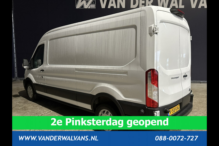 Ford Transit 2.0 TDCI 131pk L3H2 Euro6 Airco | Camera | Navigatie | Apple Carplay | Cruisecontrol Stoelverwarming, Verwarmde voorruit, Parkeersensoren, Bijrijdersbank, 2500kg trekvermogen