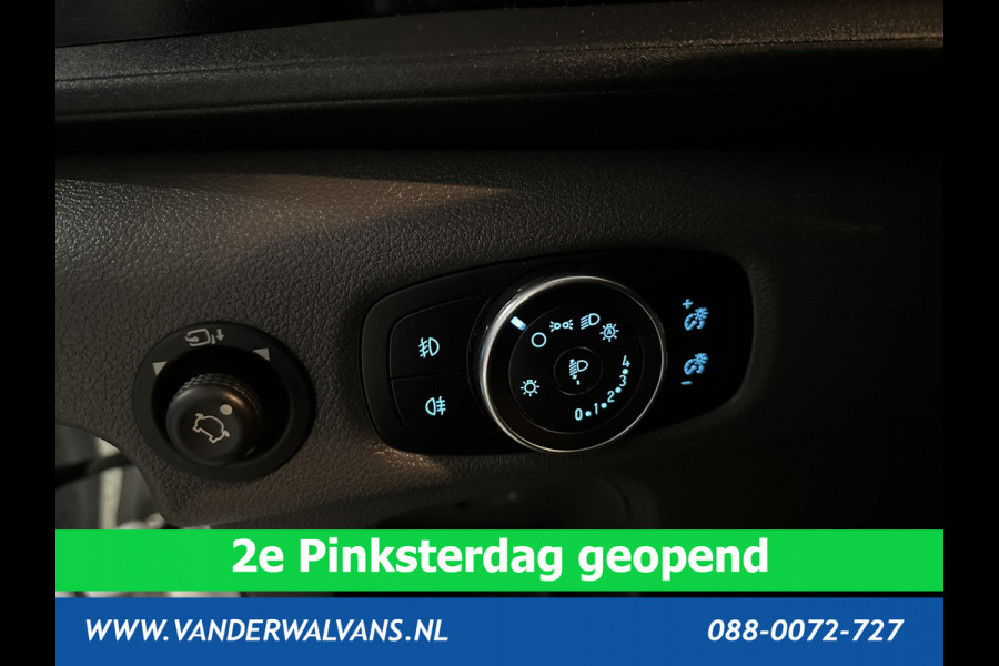 Ford Transit 2.0 TDCI 131pk L3H2 Euro6 Airco | Camera | Navigatie | Apple Carplay | Cruisecontrol Stoelverwarming, Verwarmde voorruit, Parkeersensoren, Bijrijdersbank, 2500kg trekvermogen