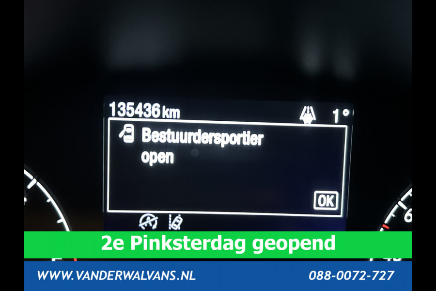 Ford Transit 2.0 TDCI 131pk L3H2 Euro6 Airco | Camera | Navigatie | Apple Carplay | Cruisecontrol Stoelverwarming, Verwarmde voorruit, Parkeersensoren, Bijrijdersbank, 2500kg trekvermogen