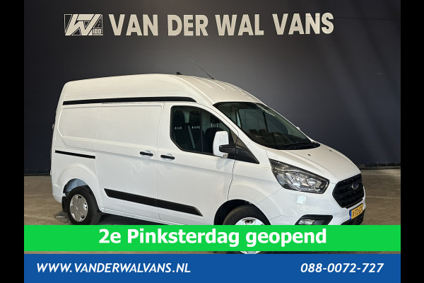 Ford Transit Custom 2.0 TDCI L1H2 Euro6 Airco | Navigatie | Apple Carplay | Android Auto | LED | Cruisecontrol Parkeersensoren, Bijrijdersbank
