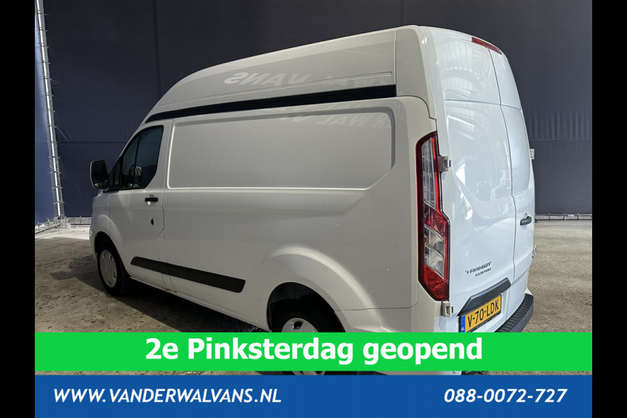 Ford Transit Custom 2.0 TDCI L1H2 Euro6 Airco | Navigatie | Apple Carplay | Android Auto | LED | Cruisecontrol Parkeersensoren, Bijrijdersbank