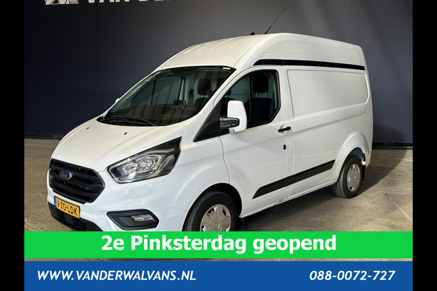 Ford Transit Custom 2.0 TDCI L1H2 Euro6 Airco | Navigatie | Apple Carplay | Android Auto | LED | Cruisecontrol Parkeersensoren, Bijrijdersbank