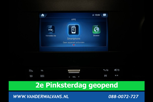 Mercedes-Benz Sprinter 317 CDI 170pk 9G-Tronic Automaat L2H2 Fabrieksgarantie Euro6 Airco | Camera | Navigatie Cruisecontrol, Parkeersensoren, Stoelverwarming, Bijrijdersbank