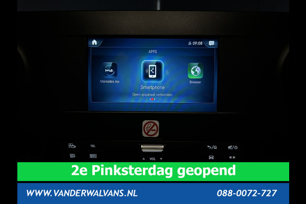 Mercedes-Benz Sprinter 317 CDI 170pk 9G-Tronic Automaat L2H2 Fabrieksgarantie Euro6 Airco | Camera | Navigatie Cruisecontrol, Stoelverwarming, Parkeersensoren, Bijrijdersbank