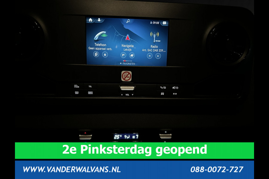 Mercedes-Benz Sprinter 317 CDI 170pk 9G-Tronic Automaat L2H2 Fabrieksgarantie Euro6 Airco | Camera | Navigatie Cruisecontrol, Stoelverwarming, Parkeersensoren, Bijrijdersbank