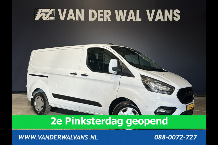 Ford Transit Custom 2.0 TDCI 130pk Automaat L1H1 Euro6 Airco | Apple Carplay | Camera | Cruisecontrol | Trekhaak parkeersensoren, verwarmde voorruit
