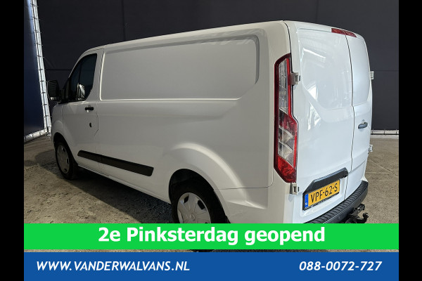 Ford Transit Custom 2.0 TDCI 130pk Automaat L1H1 Euro6 Airco | Apple Carplay | Camera | Cruisecontrol | Trekhaak parkeersensoren, verwarmde voorruit