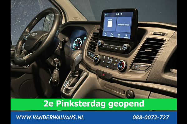 Ford Transit Custom 2.0 TDCI 130pk Automaat L1H1 Euro6 Airco | Apple Carplay | Camera | Cruisecontrol | Trekhaak parkeersensoren, verwarmde voorruit