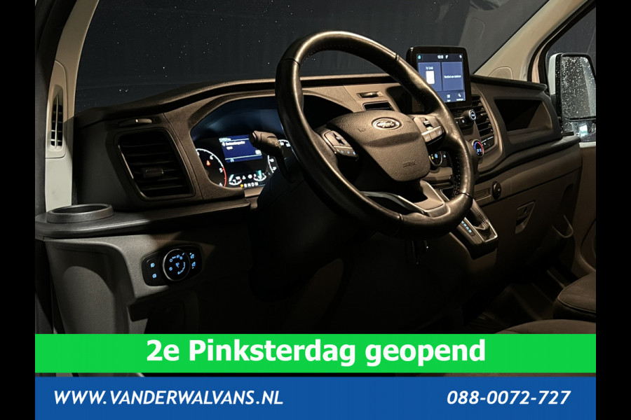 Ford Transit Custom 2.0 TDCI 130pk Automaat L1H1 Euro6 Airco | Apple Carplay | Camera | Cruisecontrol | Trekhaak parkeersensoren, verwarmde voorruit
