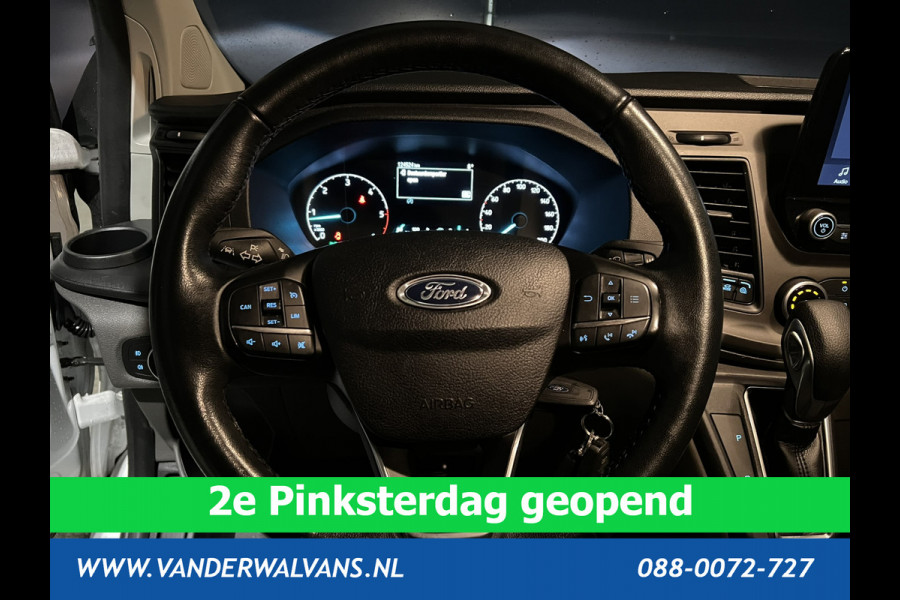 Ford Transit Custom 2.0 TDCI 130pk Automaat L1H1 Euro6 Airco | Apple Carplay | Camera | Cruisecontrol | Trekhaak parkeersensoren, verwarmde voorruit