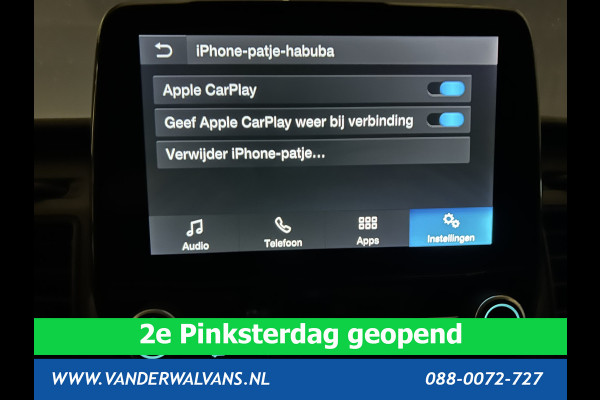 Ford Transit Custom 2.0 TDCI 130pk Automaat L1H1 Euro6 Airco | Apple Carplay | Camera | Cruisecontrol | Trekhaak parkeersensoren, verwarmde voorruit
