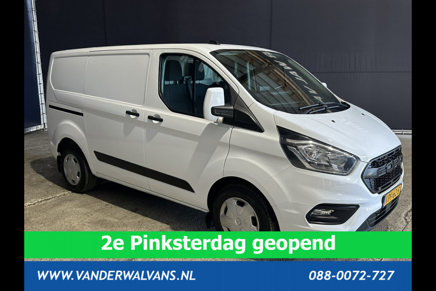 Ford Transit Custom 2.0 TDCI 130pk Automaat L1H1 Euro6 Airco | Apple Carplay | Camera | Cruisecontrol | Trekhaak parkeersensoren, verwarmde voorruit