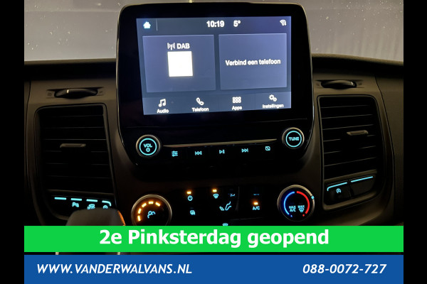 Ford Transit Custom 2.0 TDCI 130pk Automaat L1H1 Euro6 Airco | Apple Carplay | Camera | Cruisecontrol | Trekhaak parkeersensoren, verwarmde voorruit