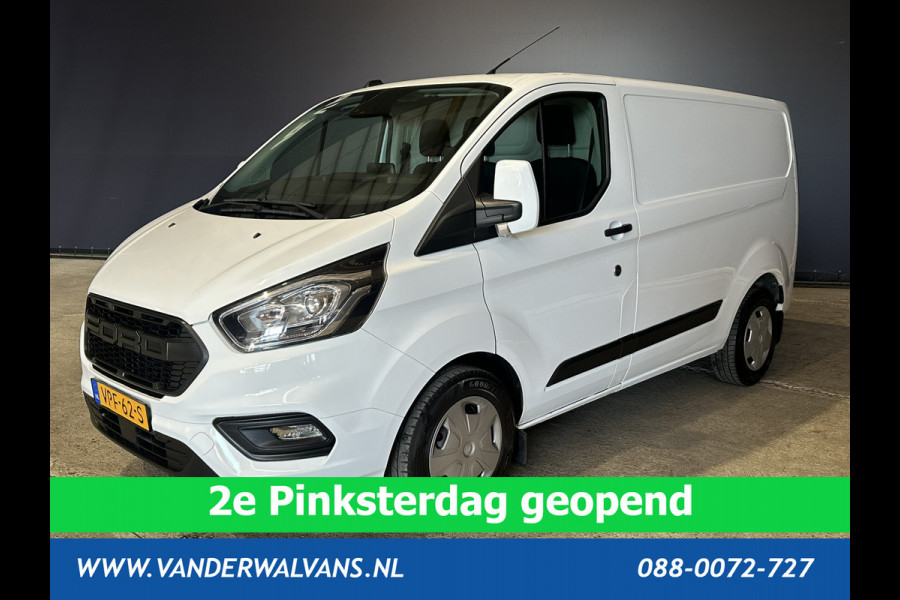 Ford Transit Custom 2.0 TDCI 130pk Automaat L1H1 Euro6 Airco | Apple Carplay | Camera | Cruisecontrol | Trekhaak parkeersensoren, verwarmde voorruit