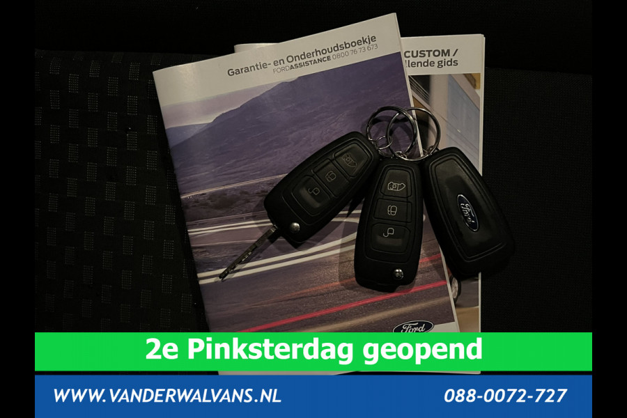 Ford Transit Custom 2.0 TDCI 130pk Automaat L1H1 Euro6 Airco | Apple Carplay | Camera | Cruisecontrol | Trekhaak parkeersensoren, verwarmde voorruit