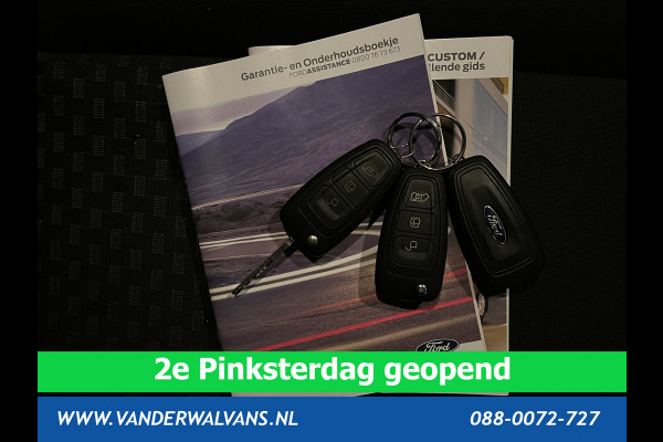 Ford Transit Custom 2.0 TDCI 130pk Automaat L1H1 Euro6 Airco | Apple Carplay | Camera | Cruisecontrol | Trekhaak parkeersensoren, verwarmde voorruit