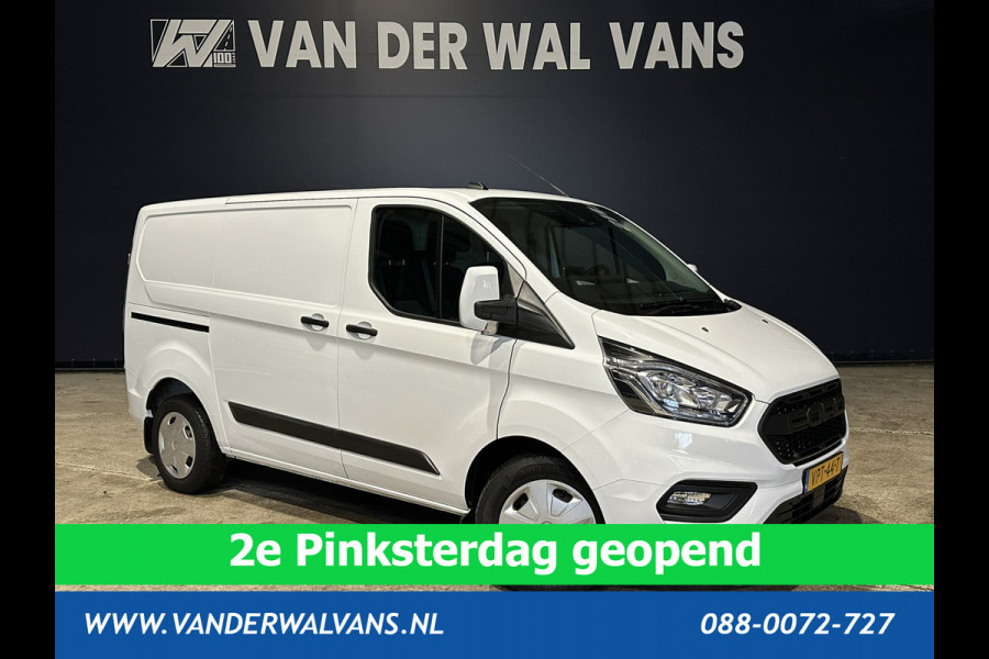 Ford Transit Custom 2.0 TDCI 130pk Automaat L1H1 Euro6 Airco | Apple Carplay | Camera | Cruisecontrol | Trekhaak parkeersensoren, verwarmde voorruit
