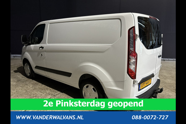 Ford Transit Custom 2.0 TDCI 130pk Automaat L1H1 Euro6 Airco | Apple Carplay | Camera | Cruisecontrol | Trekhaak parkeersensoren, verwarmde voorruit