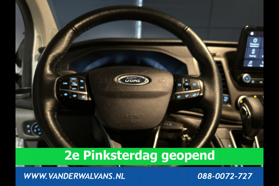 Ford Transit Custom 2.0 TDCI 130pk Automaat L1H1 Euro6 Airco | Apple Carplay | Camera | Cruisecontrol | Trekhaak parkeersensoren, verwarmde voorruit