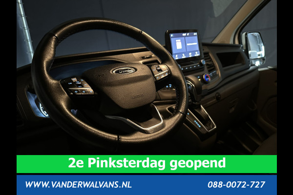 Ford Transit Custom 2.0 TDCI 130pk Automaat L1H1 Euro6 Airco | Apple Carplay | Camera | Cruisecontrol | Trekhaak parkeersensoren, verwarmde voorruit