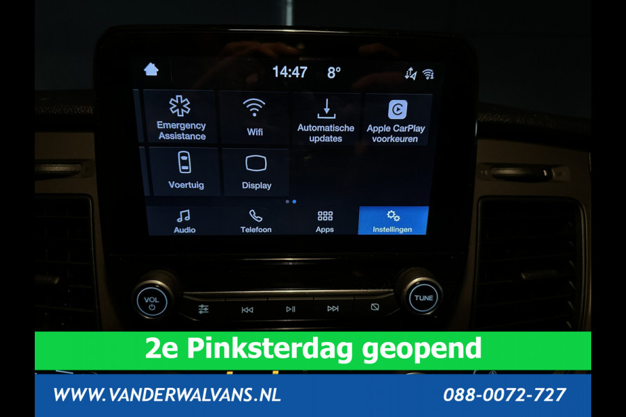 Ford Transit Custom 2.0 TDCI 130pk Automaat L1H1 Euro6 Airco | Apple Carplay | Camera | Cruisecontrol | Trekhaak parkeersensoren, verwarmde voorruit