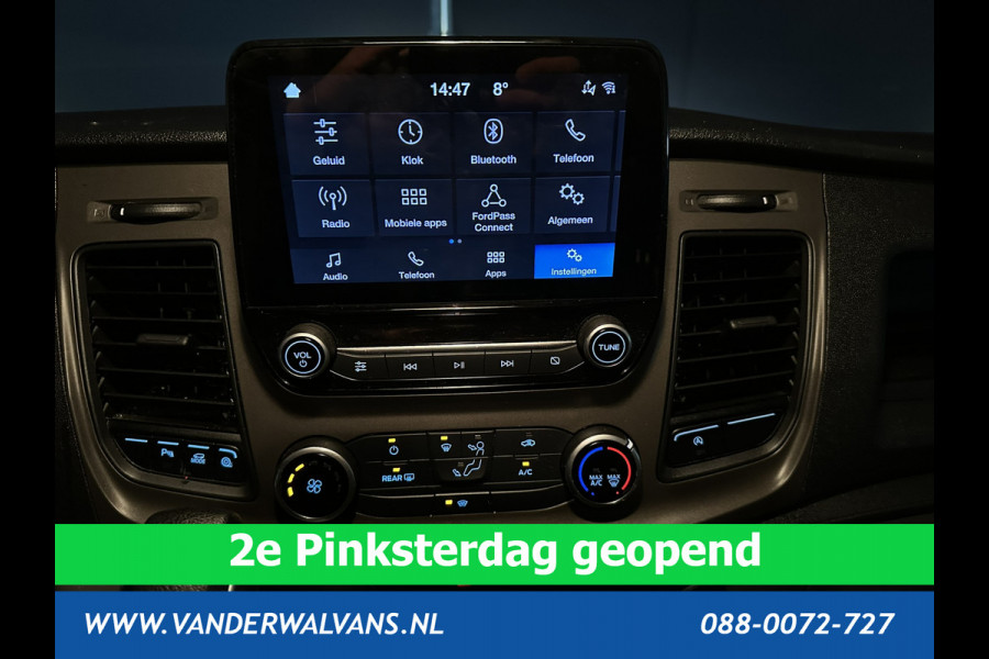 Ford Transit Custom 2.0 TDCI 130pk Automaat L1H1 Euro6 Airco | Apple Carplay | Camera | Cruisecontrol | Trekhaak parkeersensoren, verwarmde voorruit