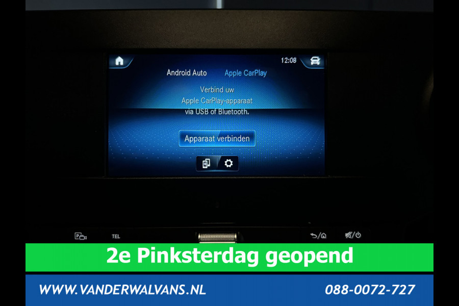 Mercedes-Benz Sprinter 317 CDI 170pk L3H2 Fabrieksgarantie Euro6 Airco | Camera | Apple Carplay Android Auto, Cruisecontrol, Parkeersensoren, Stoelverwarming, Bijrijdersbank