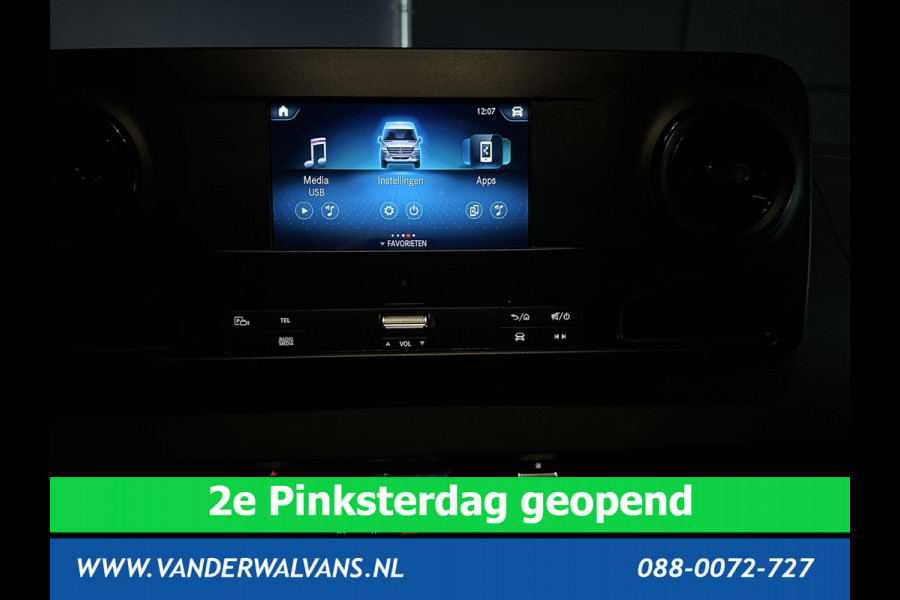 Mercedes-Benz Sprinter 317 CDI 170pk L3H2 Fabrieksgarantie Euro6 Airco | Camera | Apple Carplay Android Auto, Cruisecontrol, Parkeersensoren, Stoelverwarming, Bijrijdersbank