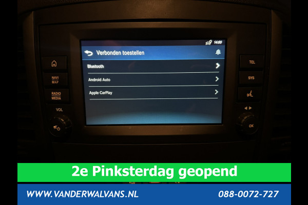 Mercedes-Benz Vito 116 CDI 163 pk L3H1 Euro6 Airco | Navigatie | Camera | Trekhaak | Apple Carplay Android Auto, Cruisecontrol, Parkeersensoren