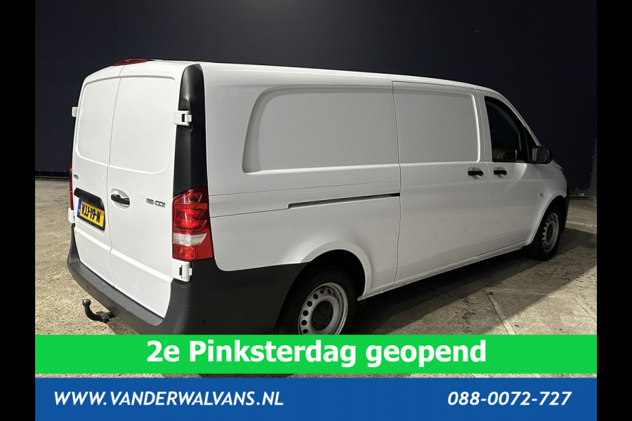 Mercedes-Benz Vito 116 CDI 163 pk L3H1 Euro6 Airco | Navigatie | Camera | Trekhaak | Apple Carplay Android Auto, Cruisecontrol, Parkeersensoren