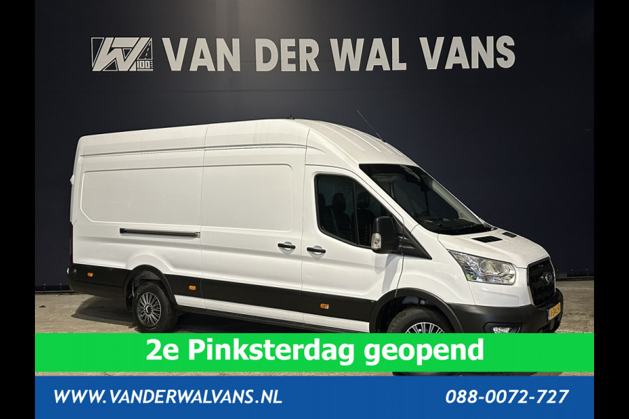 Ford Transit 2.0 TDCI 130pk L4H3 Jumbo Euro6 Airco | Camera | Navigatie | Apple Carplay | Cruisecontrol Android Auto, Parkeersensoren, Bijrijdersbank, Stoelverwarming, verwarmde voorruit