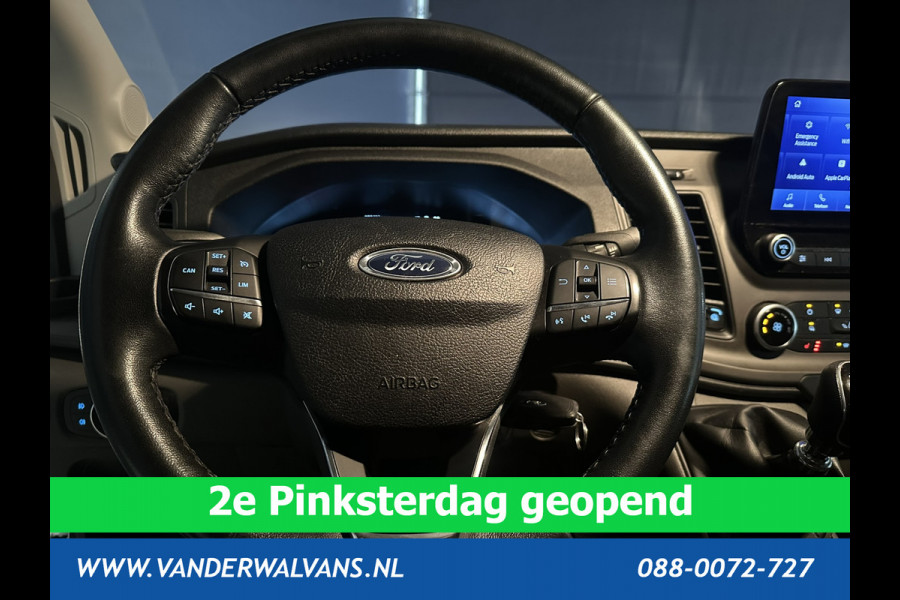 Ford Transit 2.0 TDCI 130pk L4H3 Jumbo Euro6 Airco | Camera | Navigatie | Apple Carplay | Cruisecontrol Android Auto, Parkeersensoren, Bijrijdersbank, Stoelverwarming, verwarmde voorruit