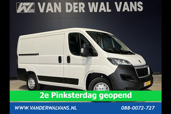 Peugeot Boxer 2.2 BlueHDi 120pk L1H1 Euro6 Airco | Camera | Navigatie | Trekhaak | Cruisecontrol Parkeersensoren, Bijrijdersbank