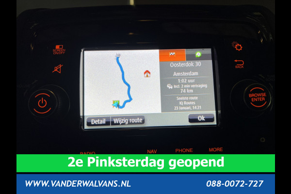 Peugeot Boxer 2.2 BlueHDi 120pk L1H1 Euro6 Airco | Camera | Navigatie | Trekhaak | Cruisecontrol Parkeersensoren, Bijrijdersbank