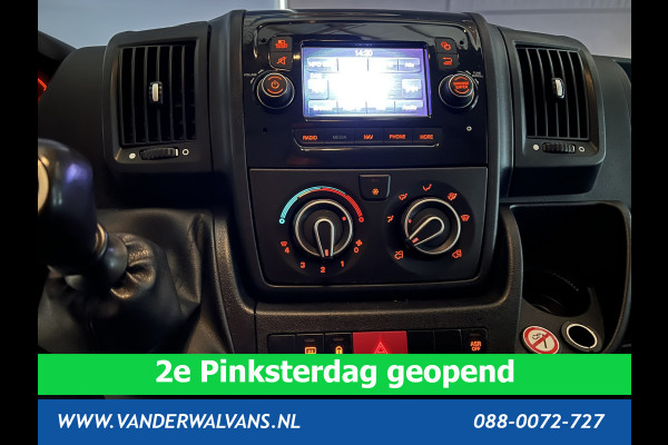 Peugeot Boxer 2.2 BlueHDi 120pk L1H1 Euro6 Airco | Camera | Navigatie | Trekhaak | Cruisecontrol Parkeersensoren, Bijrijdersbank