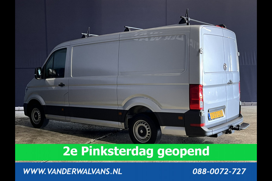 Volkswagen Crafter 2.0 TDI 141pk L3H2 L2H1 Euro6 Airco | 3000kg Trekhaak | Camera | Navigatie | Apple Carplay Android Auto, Cruisecontrol, Parkeersensoren, Dakdragers, Bijrijdersbank