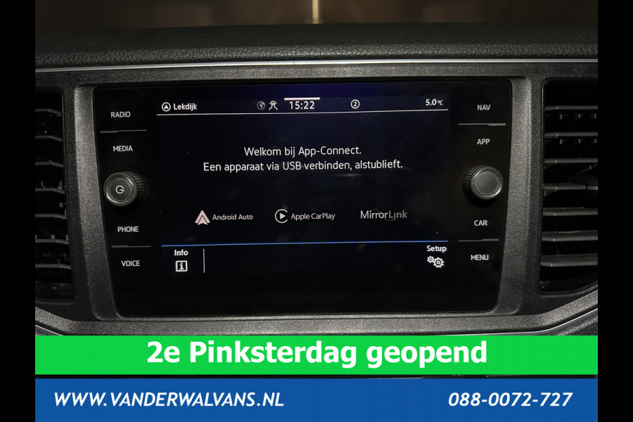 Volkswagen Crafter 2.0 TDI 141pk L3H2 L2H1 Euro6 Airco | 3000kg Trekhaak | Camera | Navigatie | Apple Carplay Android Auto, Cruisecontrol, Parkeersensoren, Dakdragers, Bijrijdersbank