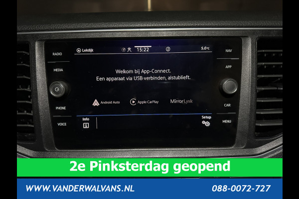 Volkswagen Crafter 2.0 TDI 141pk L3H2 L2H1 Euro6 Airco | 3000kg Trekhaak | Camera | Navigatie | Apple Carplay Android Auto, Cruisecontrol, Parkeersensoren, Dakdragers, Bijrijdersbank