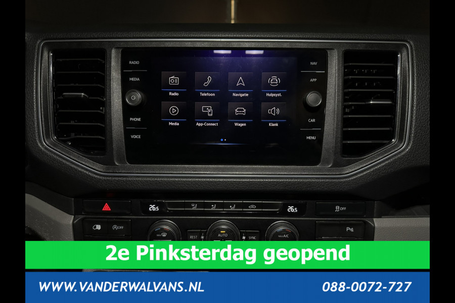 Volkswagen Crafter 2.0 TDI 141pk L3H2 L2H1 Euro6 Airco | 3000kg Trekhaak | Camera | Navigatie | Apple Carplay Android Auto, Cruisecontrol, Parkeersensoren, Dakdragers, Bijrijdersbank
