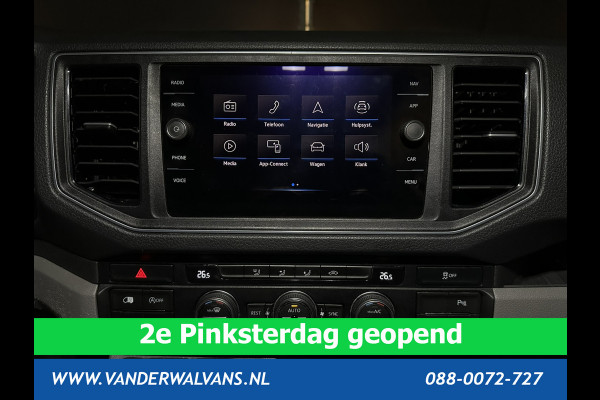 Volkswagen Crafter 2.0 TDI 141pk L3H2 L2H1 Euro6 Airco | 3000kg Trekhaak | Camera | Navigatie | Apple Carplay Android Auto, Cruisecontrol, Parkeersensoren, Dakdragers, Bijrijdersbank