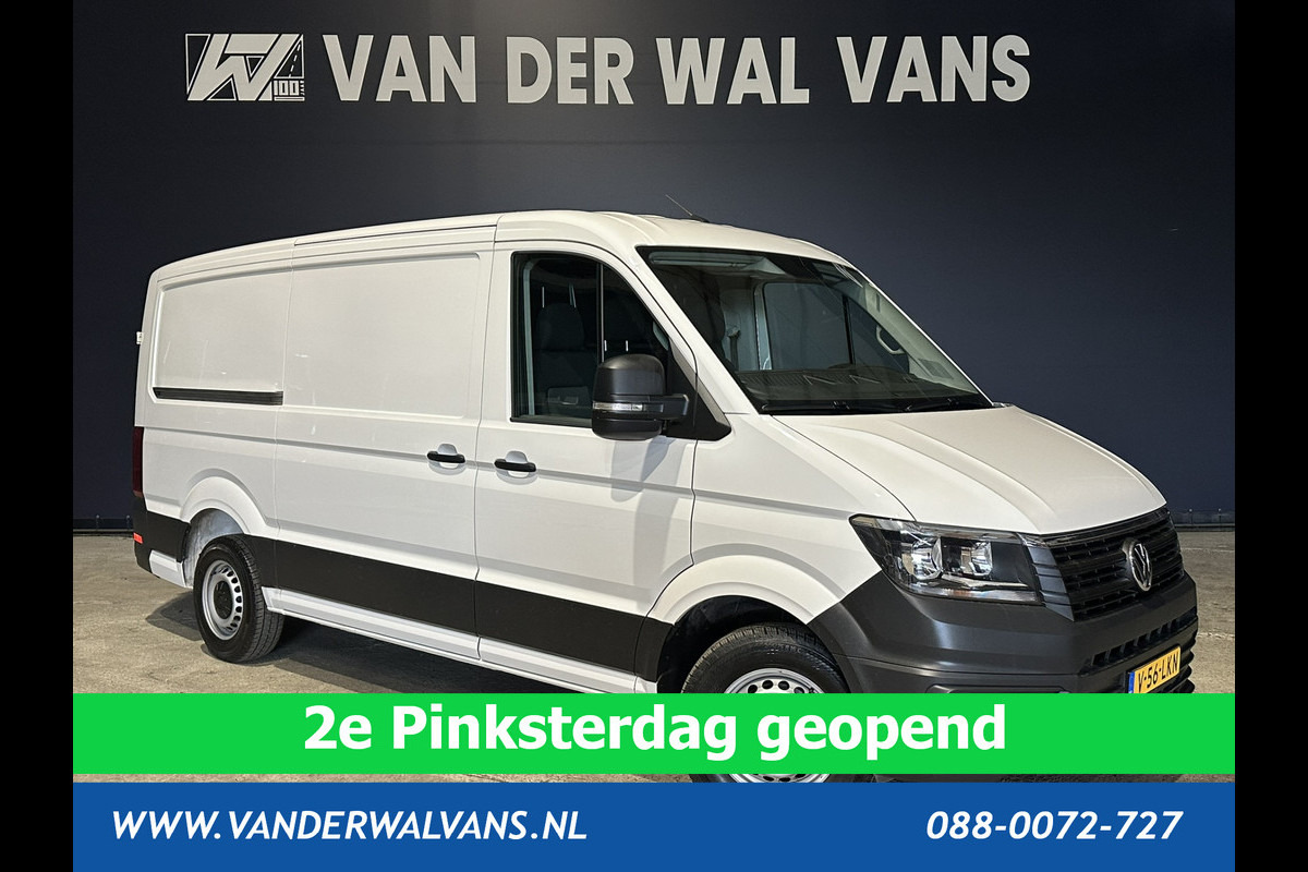 Volkswagen Crafter 2.0 TDI 141pk L3H2 L2H1 inrichting Euro6 Airco | Camera | Apple Carplay | Android Auto Parkeersensoren, Bijrijdersbank, 3000kg trekvermogen Volkswagen Crafter 2.0 TDI 141pk L3H2 L2H1 inrichting Euro6 Airco | Camera | Apple Carplay | Android Auto Parkeersensoren, Bijrijdersbank, 3000kg trekvermogen