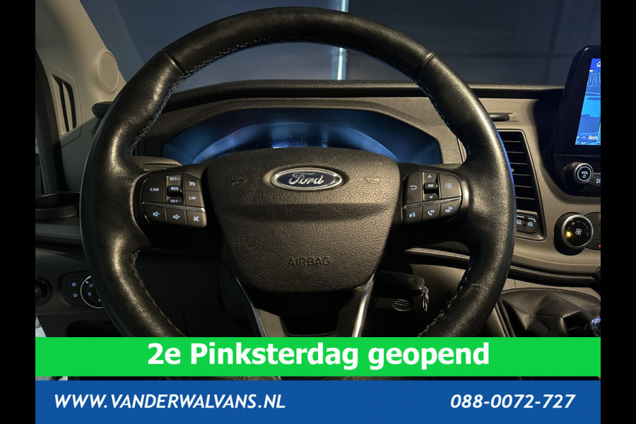 Ford Transit 2.0 TDCI 131pk L4H3 Jumbo Euro6 Airco | Camera | Navigatie | Apple Carplay | Cruisecontrol Android Auto, Stoelverwarming, Verwarmde voorruit, Parkeersensoren, Bijrijdersbank