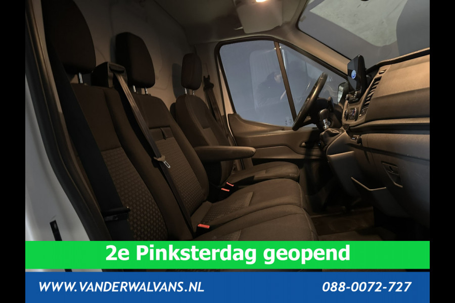 Ford Transit 2.0 TDCI 131pk L4H3 Jumbo Euro6 Airco | Camera | Navigatie | Apple Carplay | Cruisecontrol Android Auto, Stoelverwarming, Verwarmde voorruit, Parkeersensoren, Bijrijdersbank