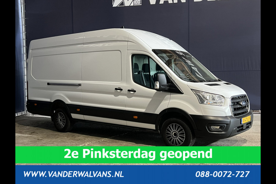 Ford Transit 2.0 TDCI 131pk L4H3 Jumbo Euro6 Airco | Camera | Navigatie | Apple Carplay | Cruisecontrol Android Auto, Stoelverwarming, Verwarmde voorruit, Parkeersensoren, Bijrijdersbank