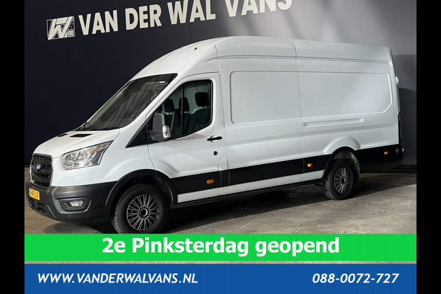 Ford Transit 2.0 TDCI 131pk L4H3 Jumbo Euro6 Airco | Camera | Navigatie | Apple Carplay | Cruisecontrol Android Auto, Stoelverwarming, Verwarmde voorruit, Parkeersensoren, Bijrijdersbank