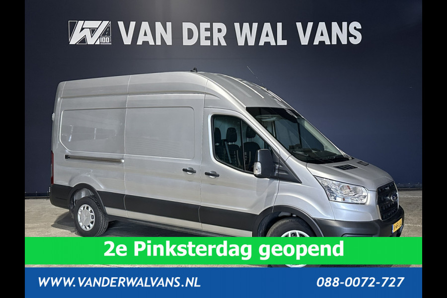 Ford Transit 2.0 TDCI 170pk L3H3 Euro6 Airco | Navigatie | 2500kg Trekhaak | Cruisecontrol Verwarmde voorruit, Parkeersensoren, Bijrijdersbank