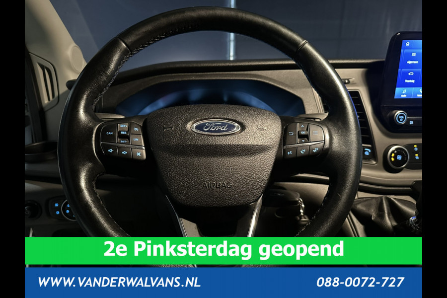 Ford Transit 2.0 TDCI 170pk L3H3 Euro6 Airco | Navigatie | 2500kg Trekhaak | Cruisecontrol Verwarmde voorruit, Parkeersensoren, Bijrijdersbank