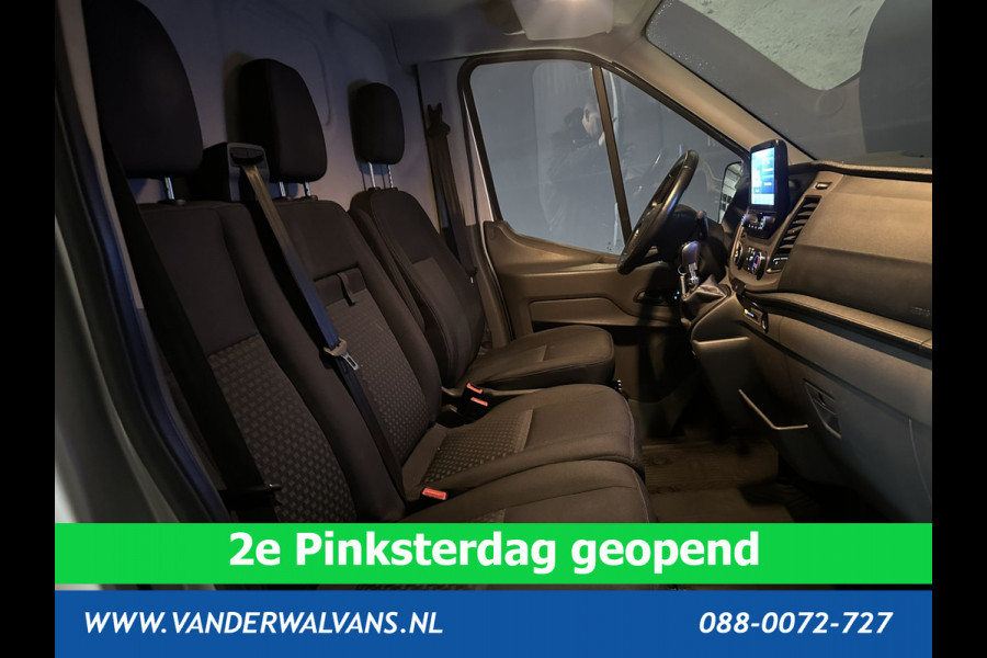 Ford Transit 2.0 TDCI 170pk L3H3 Euro6 Airco | Navigatie | 2500kg Trekhaak | Cruisecontrol Verwarmde voorruit, Parkeersensoren, Bijrijdersbank