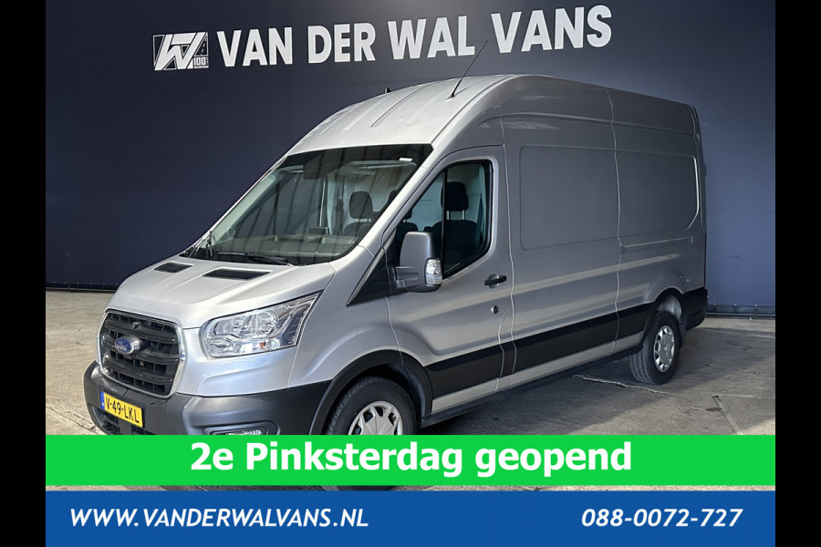 Ford Transit 2.0 TDCI 170pk L3H3 Euro6 Airco | Navigatie | 2500kg Trekhaak | Cruisecontrol Verwarmde voorruit, Parkeersensoren, Bijrijdersbank